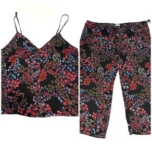Josie Natori 2 - Piece Sleepwear Set Cami and Pants Floral Print